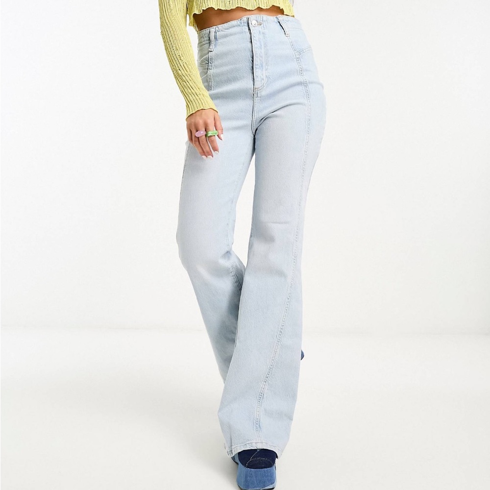 🌿|NWT| Free People Florence Flare High Waist Jeans